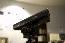 Kinect on 3D printed tripod mount